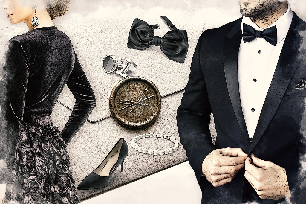 What is the proper etiquette for a black tie event? 