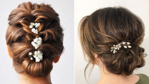 How do I prevent my wedding hairstyle from falling in winter weather?