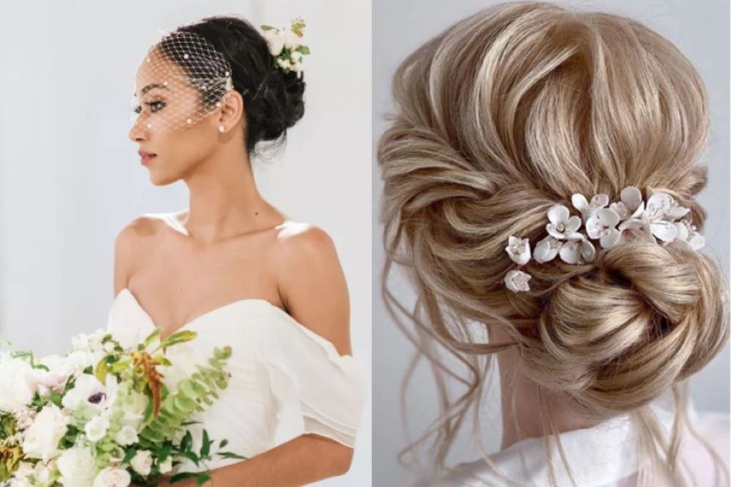 How do I choose between different winter bridal hairstyles?