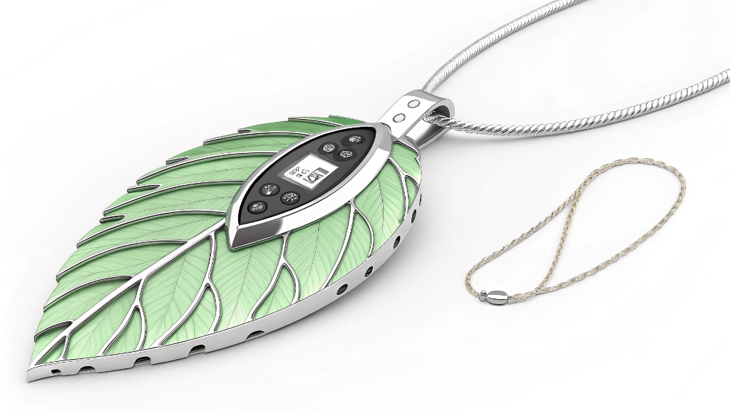 Can I wear Leaf as a necklace and still get accurate readings