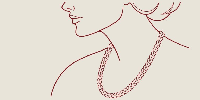 Elevate Your Style with a Delicate Thin Rope Chain Necklace