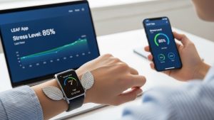 How to monitor stress with LEAF wearable jewelry