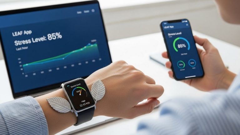 How to Monitor Stress Levels with LEAF Wearable