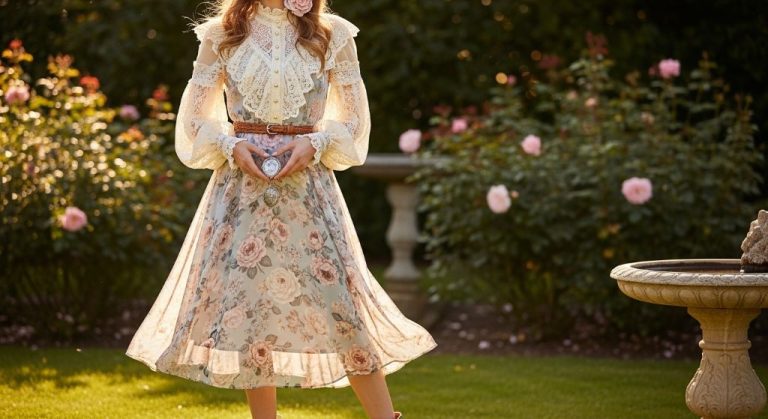 How to Style Romantic Vintage-Inspired Looks with Soft Fabrics and Textures