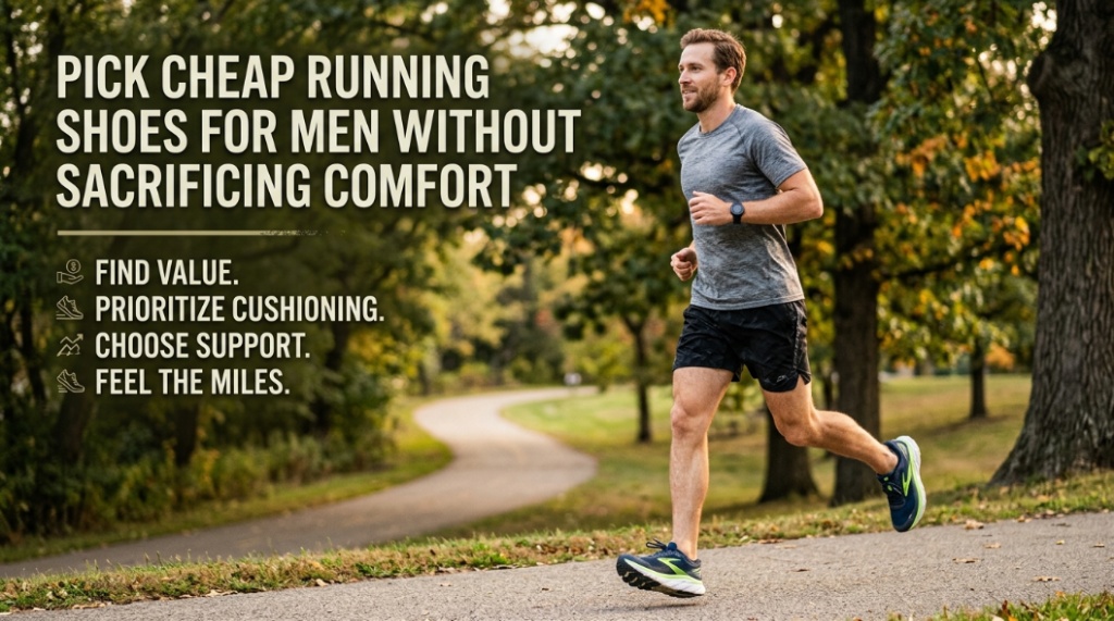 budget friendly men's running shoes comparison for comfort and durability